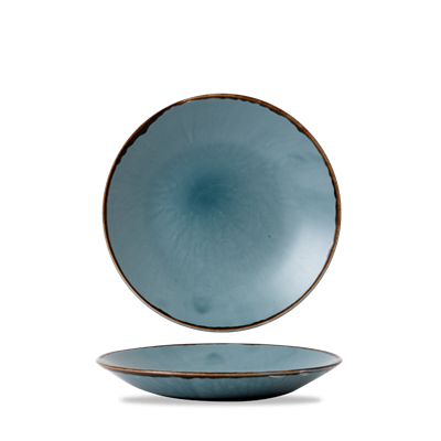 [18211] Bord diep coupe 25.5cm Harvest Blue pd251