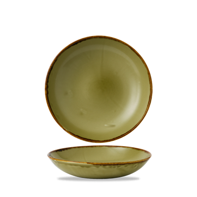 [18230] Kom coupe 24.8cm Harvest Green evb91