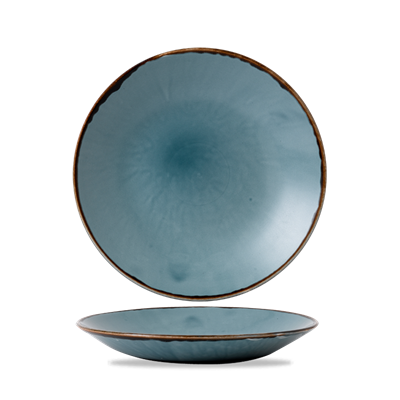 [32182] Bord diep coupe 28.1cm Harvest Blue pd271