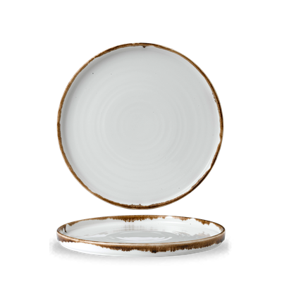 [33003] Bord walled 26.0cm Harvest Natural wp261