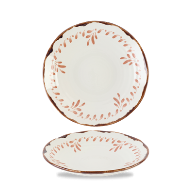 [53219] Bord diep coupe 25.0cm Harvest Mediterranean Terra dc251