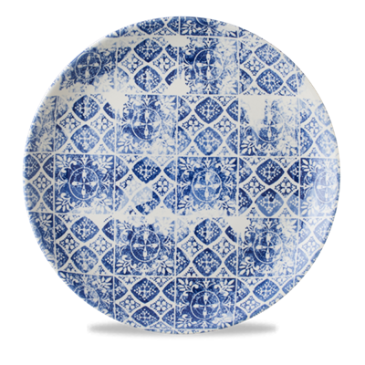 [53251] Bord plat coupe 28.8cm Porto Blue ev111