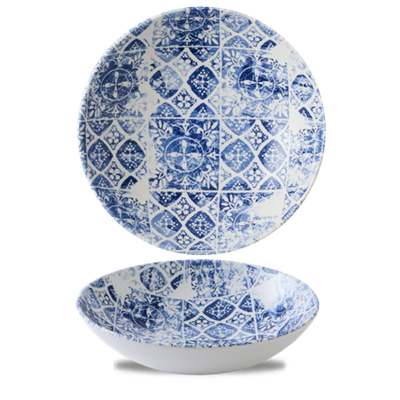 [53254] Kom coupe 24.8cm Porto Blue evb91