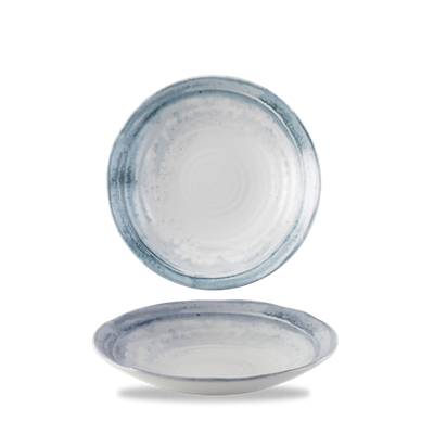 [53273] Bord diep coupe 25.0cm Finca Limestone dc251