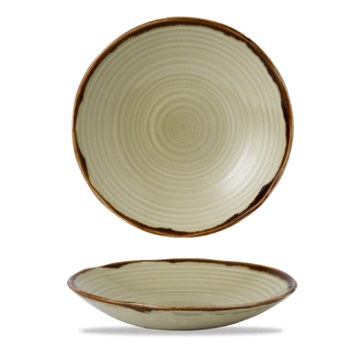 [53326] Bord diep coupe 27.9cm Harvest Linen dc291