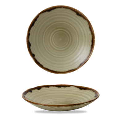 [53327] Bord diep coupe 25.0cm Harvest Linen dc251