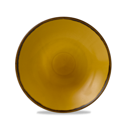 [53344] Bord diep coupe 28.1cm Harvest Mustard pd271