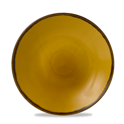 [53345] Bord diep coupe 25.5cm Harvest Mustard pd251