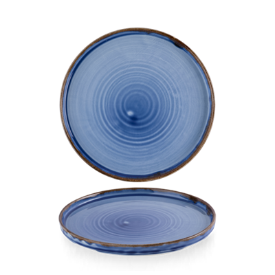 [53362] Bord walled 21.0cm Harvest Indigo wp211