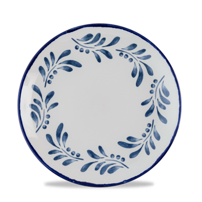 [53375] Bord plat coupe 21.7cm Harvest Mediterranean Ink evp81