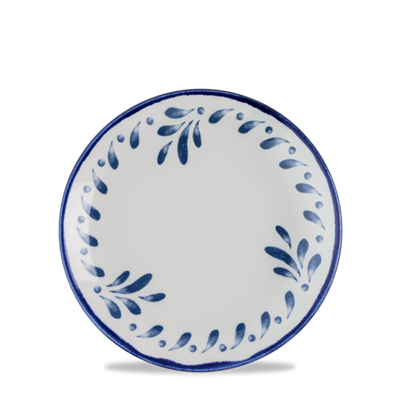 [53376] Bord plat coupe 16.2cm Harvest Mediterranean Ink evp61