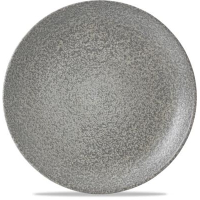 [54250] Bord plat coupe 21.7cm Evo Origins Grey evp81