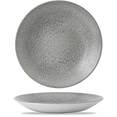 [54255] Bord diep coupe 25.5cm Evo Origins Grey pd251