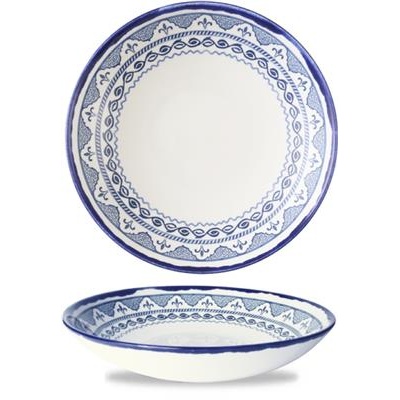 [55243] Kom coupe 24.8cm Harvest Mediterranean Moresque Ink evb91