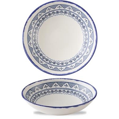 [55246] Kom coupe 18.2cm Harvest Mediterranean Moresque Ink evb71