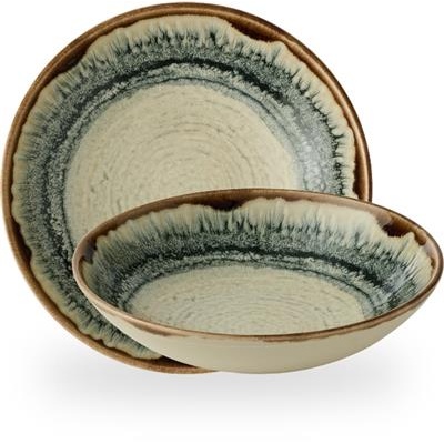 [58142] Kom coupe 18.2cm Harvest Flare Linen evb71