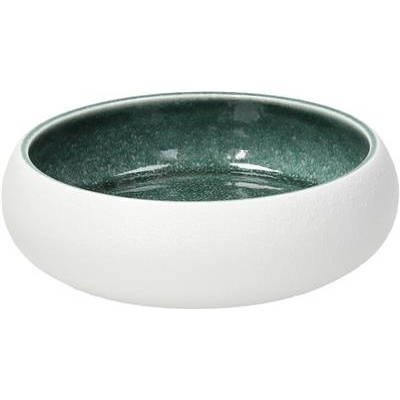 [53749] Kom 19.5 cm Elipse white teal