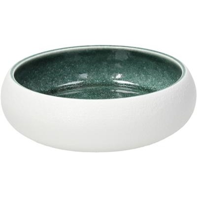 [53750] Kom 16.5 cm Elipse white teal