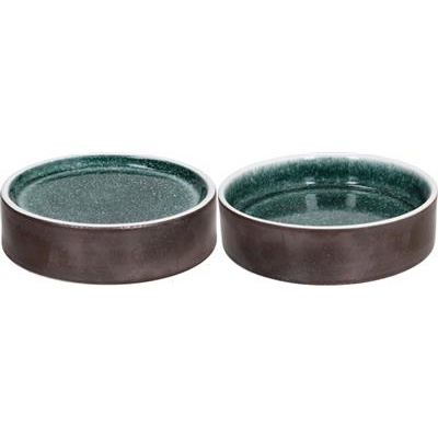 [57327] Kom 12.0 cm Elipse double faced bronze teal