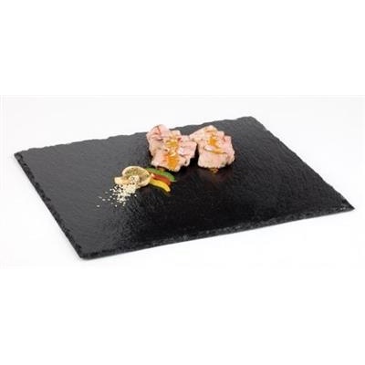 [6642] Leisteen rechthoek 38.0x26.0 cm Ardesia