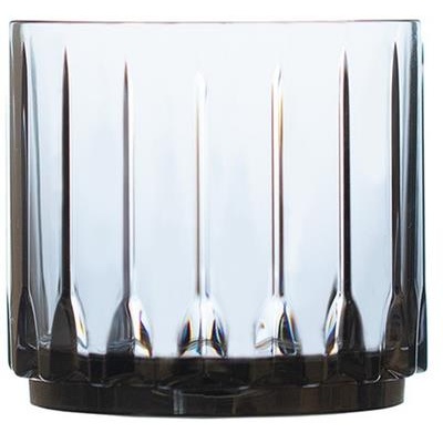 [58263] Tumbler lg 31.1cl Tryst stack smoke 