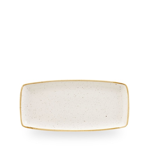 [0238] Schaal rechthoek 29.8x15.3cm Stonecast Hints Barley White