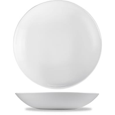[5297] Bord diep coupe 24.8cm Evolve white