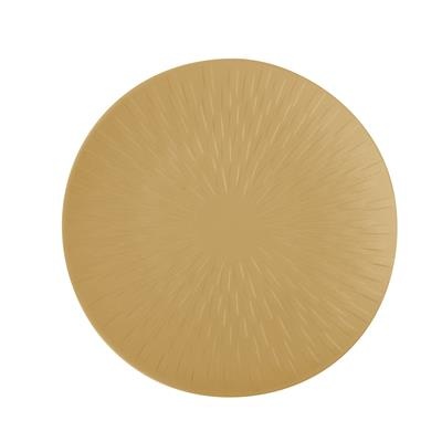 [16805] Bord plat 14.0cm Boreal Satin goud