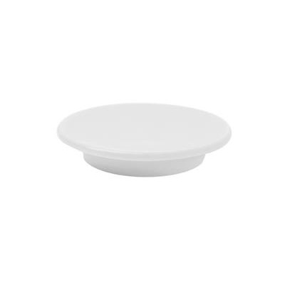 [18435] Dekseltje porselein 7.0cm tbv cloche glas
