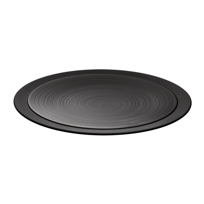 [18564] Bord plat 26.0cm Bahia onyx