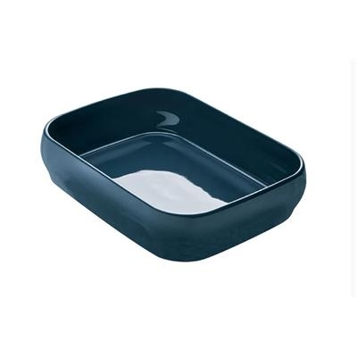 [52330] Schaal 31.8x 25.0x(h)7.4cm Bahia blue stone