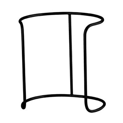 [52334] Buffetverhoger rd 25.0cm(h)26.0cm Evento zwart