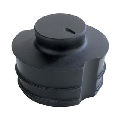 [52457] Karaf dop silicone zwart Evento