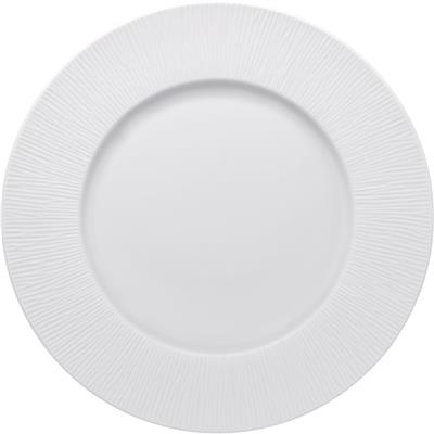 [57330] Bord plat 28.5cm Boreal Onde wit