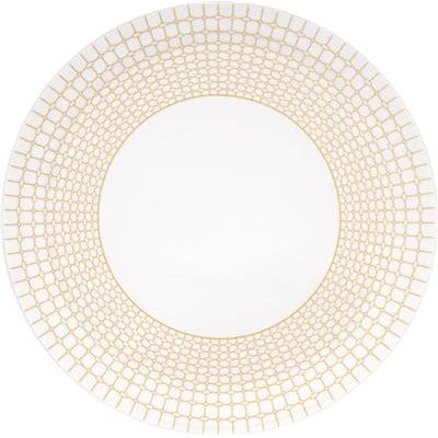 [57332] Bord plat 32.0cm Couronne gold