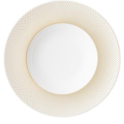 [57507] Bord diep 29.5cm Graphique Classique gold