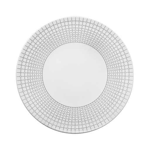 [58394] Bord plat 32.0cm Couronne silver