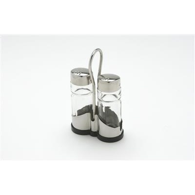 [24965] Set peper en zout eco Gastronum RVS