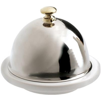 [57751] Deksel RVS tbv boterschaaltje Gastronum 18/10