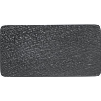 [14269] Schaal rechthoek 35.0x18.0cm The Rock Black 2281