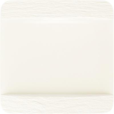 [14397] Bord plat 28.0x28.0cm The Rock White 2610