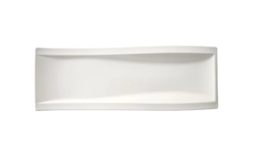 [14443] Schaal rechthoek 42.0x15.0cm NewWave 2596