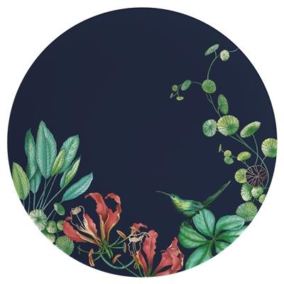 [14516] Bord plat 33.0cm Avarua blauw 2200