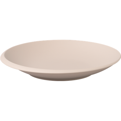 [14724] Bord diep coupe 25.0cm New Moon beige 2701