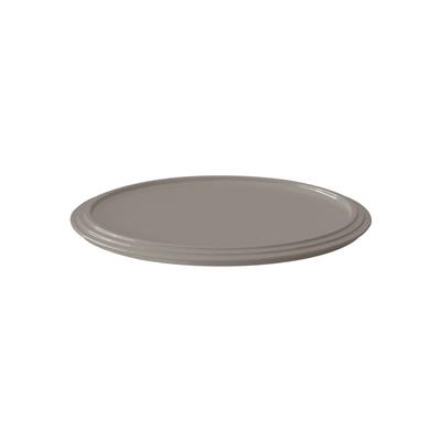 [14763] Bord 24.0cm Iconic Taupe grey 6030
