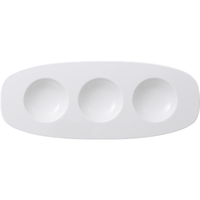 [53451] Schaal ovaal 30.0x12.5cm Affinity 2778