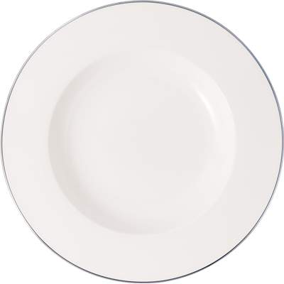 [53461] Bord diep 29.0cm Anmut Platinum 2790