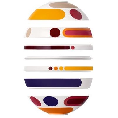 [56718] Servies Iconic La Boule Petite Universal 7 delig Miami 9100