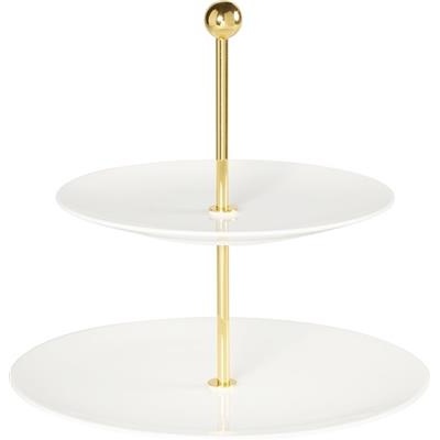 [56810] Etagere 2-LAAGS Metrochic Blanc 7880