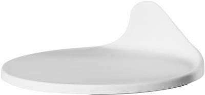 [12989] Bord 21.0cm mum Gochi wit mat